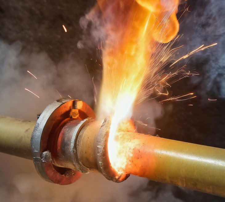 Explosion In Pipework